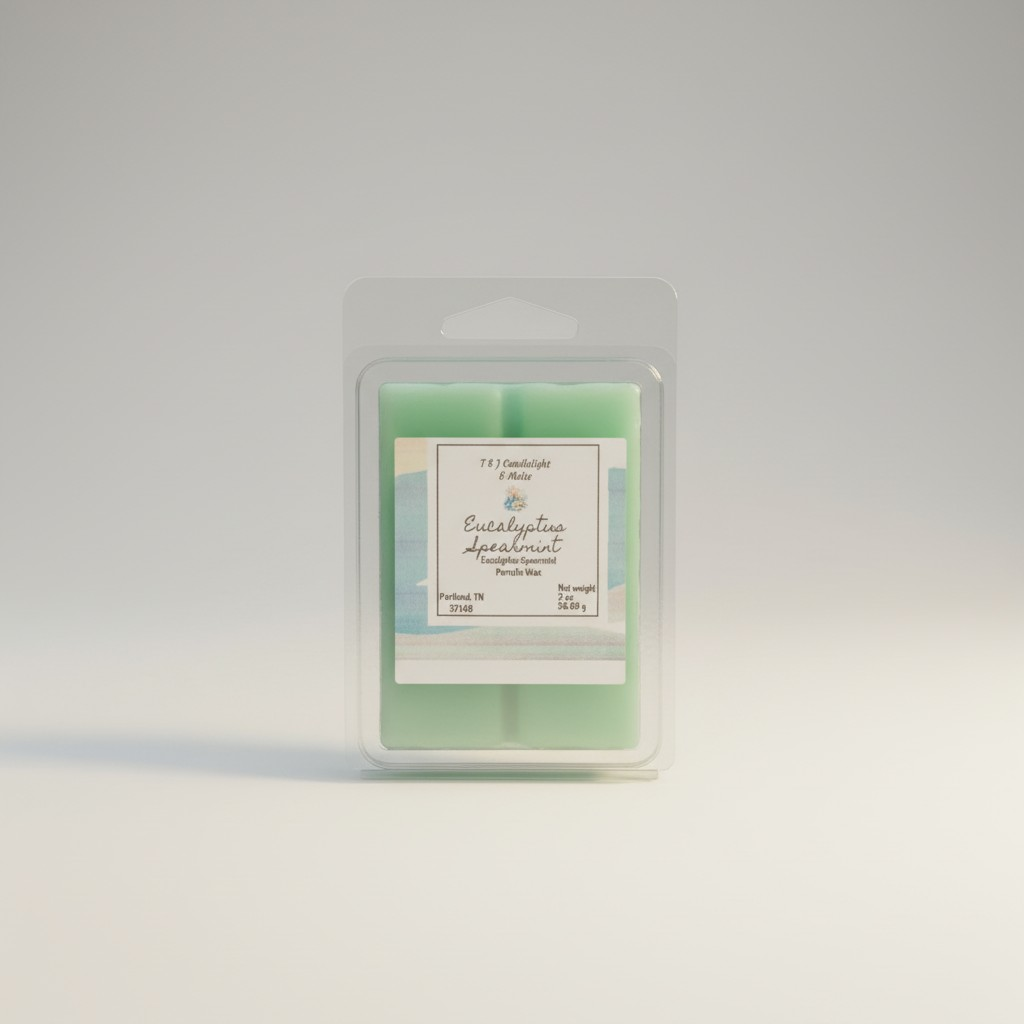 Eucalyptus Spearmint wax melt